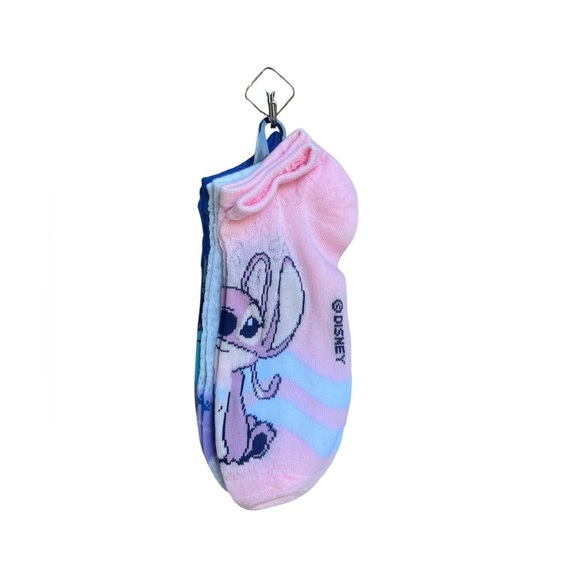 Disney Stitch Blue and Pink Socks - Picture 2 of 3